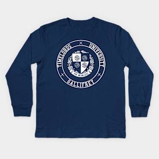 Gallifrey University Kids Long Sleeve T-Shirt